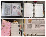 A6 Binder 6-ring Loose Leaf Folder PVC Refillable Notebook Cover