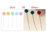 Sewing Pins 200 Pieces Flat Head Pins with Box for Dressmaker