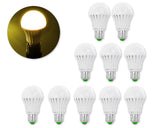 10 Pcs E27 LED Light Bulb 2835SMD 5700K - Cool White