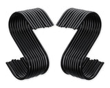 20 Pieces S Shape Hanging Hooks - Black