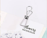 Clothes Pegs 50 Pieces Stainless Steel Clothes Pins with Strong Grip