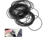 O Ring Watch Gasket 950 Pieces 0.6 mm Thickness Assorted Sizes 12 mm to 30 mm