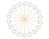 Cake Toppers 50 Pieces Star Shaped Cupcake Toppers