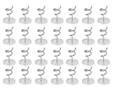 Twist Pins 100 Pieces Clear Heads Bed Skirt Pins for Slipcovers and Bedskirts