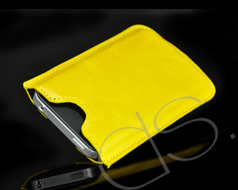 Droit Series iPhone 4 and 4S Leather Case - Yellow