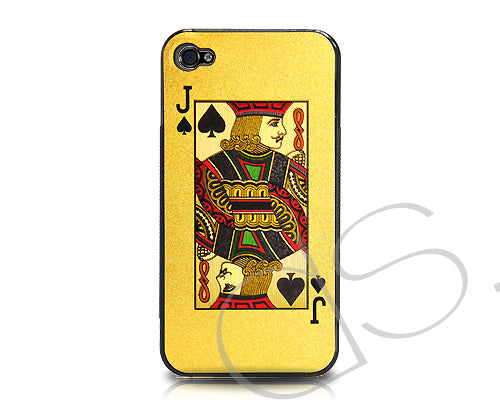 Poker Series iPhone 4 and 4S Case - Knave of Spades