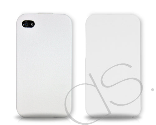 Simplism Series iPhone 4 and 4S Flip Case - White