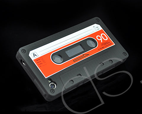 Tape Series iPhone 4 Silicone Case - Black