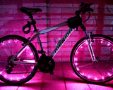 2M Cycling Bicycle Wheels Waterproof LED Safety Light 1 Pc