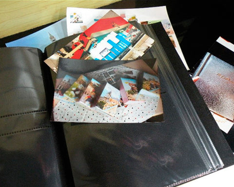 PU Leather Photo Album for Kodak Photos 3.5x5" - Red