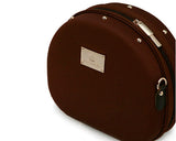 Hamburger Shoulder Case Bag for Fujifilm Instax Mini Camera - Coffee