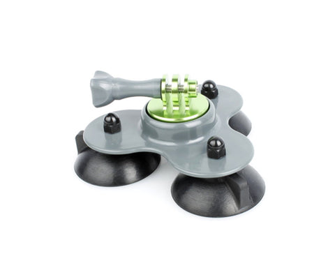 GoPro Removable Suction Cup Mount w/ Screw for Hero Camera - Gray