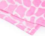 Animal Series Bably Fleece Hooded Snuggle Baby Blanket