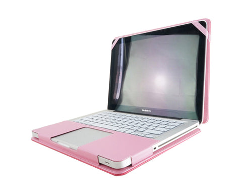Folio Series 13" MacBook Pro Leather Case - Pink