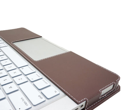 Folio Series 13" MacBook Pro Leather Case - Brown
