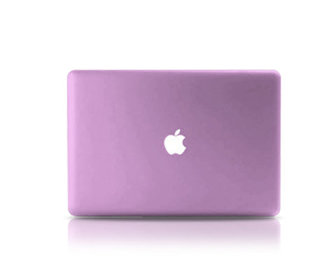 Matt Series 12" MacBook Hollow-out Logo Hard Case - Purple