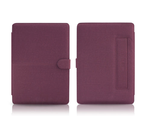 Folio Series 11" MacBook Air Flip Leather Case - Purple