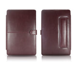 Fold Series 11" MacBook Air Flip Leather Case - Deep Brown