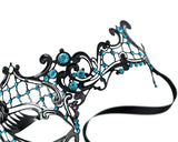 Masquerade Mask Crystal Half Eye Mask